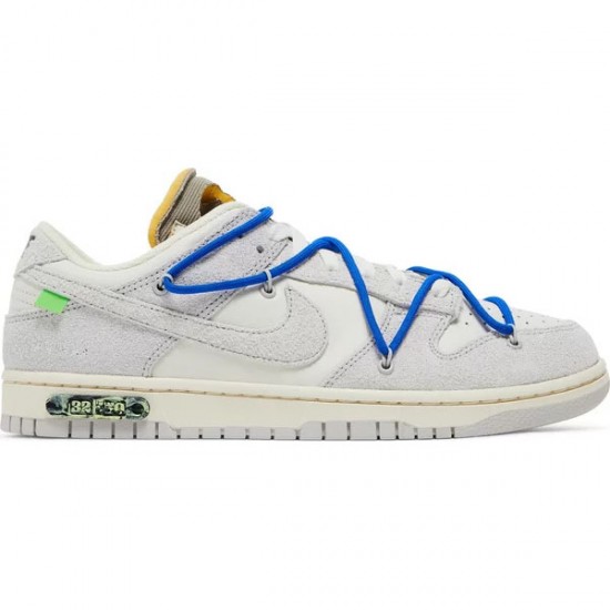 Off-White x Dunk Low Lot 32 Of 50 DJ0950 104 Suede Shoes