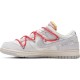 Off-White x Dunk Low Lot 33 Of 50 DJ0950 118 Suede Shoes