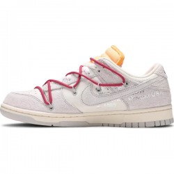 Off-White x Dunk Low "Lot 35 Of 50" DJ0950 114 Suede Shoes