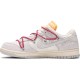 Off-White x Dunk Low Lot 35 Of 50 DJ0950 114 Suede Shoes