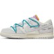 Off-White x Dunk Low Lot 36 Of 50 DJ0950 107 Suede Shoes