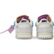 Off-White x Dunk Low Lot 36 Of 50 DJ0950 107 Suede Shoes