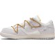 Off-White x Dunk Low Lot 37 Of 50 DJ0950 105 Suede Shoes