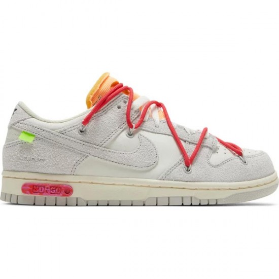 Off-White x Dunk Low Lot 40 Of 50 DJ0950 103 Leather Shoes