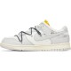 Off-White x Dunk Low Lot 41 Of 50 DM1602 105 Leather Shoes