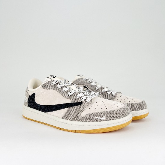 Nike Air Jordan 1 Low Grey White Black JH6089-006