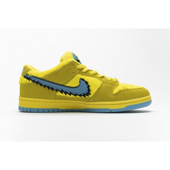 Grateful Dead x Nike SB Dunk Low Yellow Bear CJ5378-700 Women/Men Shoes