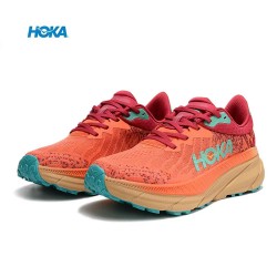 Hoka Mafate Speed Challenger 7 Orange Brown Women Men Running Shoe